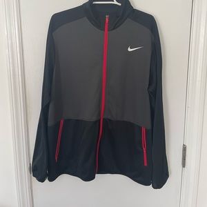 Nike Dri Fit Black Zip Up